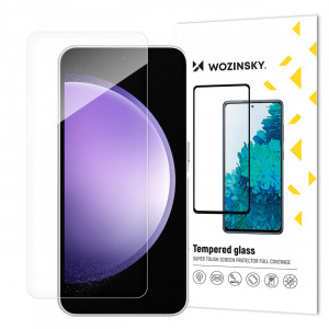 Плосък закален стъклен протектор 9H WOZINSKY - Samsung - Samsung Galaxy S23 FE - Img 1