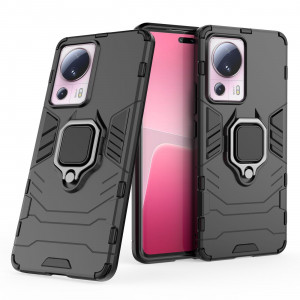Подсилен гръб с магнитна стойка Ring Armor - Xiaomi 13 Lite черен - Img 2