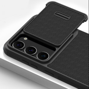 Подсилен гръб с подвижно покритие за камерата NILLKIN Textured S - Samsung Galaxy S23+ черен - Img 13