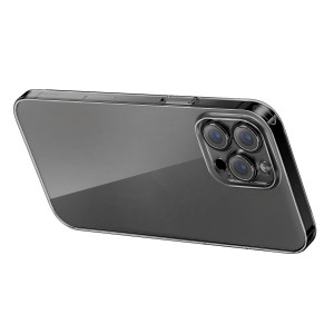 Подсилен гръб BASEUS Corning Case и стъклен протектор - iPhone 14 Pro прозрачен - Img 6