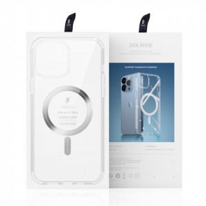 Подсилен гръб DUX DUCIS Clin MagSafe - iPhone 14 Plus прозрачен - Img 5