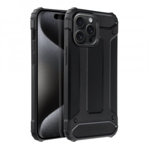 Подсилен гръб FORCELL Armor - iPhone 15 Pro Max черен - Img 1