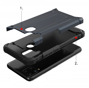 Подсилен гръб Hybrid Armor - Realme 10 5G / Realme 9i 5G черен - Img 5