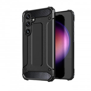 Подсилен гръб Hybrid Armor - Samsung Galaxy S24 черен - Img 2