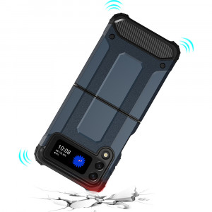 Подсилен гръб Hybrid Armor - Samsung Galaxy S24 Ultra син - Img 7