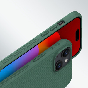 Подсилен гръб NILLKIN Super Frosted Shield Pro - iPhone 15 Plus син - Img 11