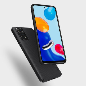 Подсилен гръб NILLKIN Super Frosted Shield - Xiaomi Poco M4 Pro 5G / Redmi Note 11S 5G / 11T 5G черен - Img 7