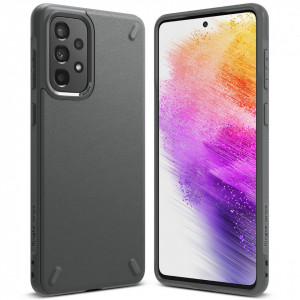 Подсилен гръб RINGKE Onyx - Samsung Galaxy A73 5G сив - Img 1