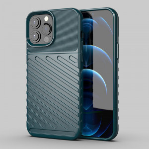 Подсилен гръб Thunder - iPhone 13 Pro Max зелен - Img 2