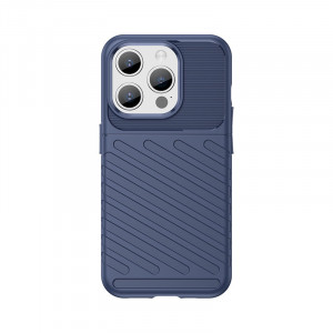 Подсилен гръб Thunder - iPhone 15 Pro син - Img 1