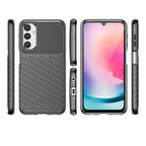Подсилен гръб Thunder - Samsung Galaxy A24 черен - Img 2