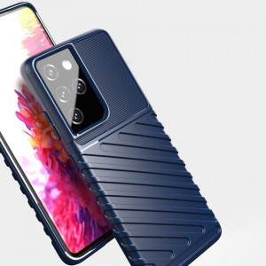 Подсилен гръб Thunder - Samsung Galaxy S22 Ultra черен - Img 7