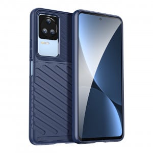 Подсилен гръб Thunder - Xiaomi Poco F4 син - Img 1