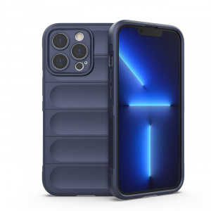 Подсилен гъвкав гръб Magic Shield - iPhone 13 Pro тъмносин - Img 1