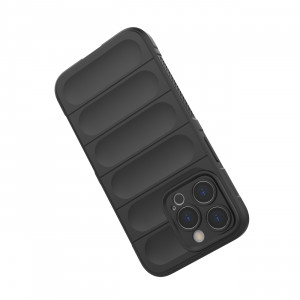 Подсилен гъвкав гръб Magic Shield - iPhone 13 Pro тъмносин - Img 3