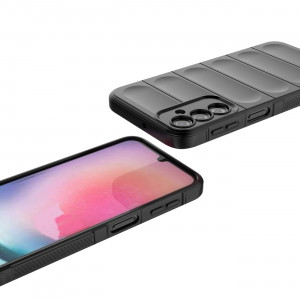 Подсилен гъвкав гръб Magic Shield - Samsung Galaxy A24 син - Img 8