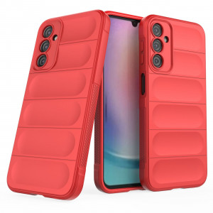 Подсилен гъвкав гръб Magic Shield - Samsung Galaxy A24 red - Img 18