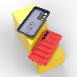 Подсилен гъвкав гръб Magic Shield - Samsung Galaxy S23+ син - Img 17