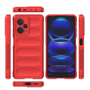 Подсилен гъвкав гръб Magic Shield - Xiaomi Redmi Note 12 Pro+ 5G red - Img 13