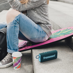 Преносима водоустойчива Bluetooth 5.3 колонка TRONSMART Trip IPX7 10W синя - Img 12