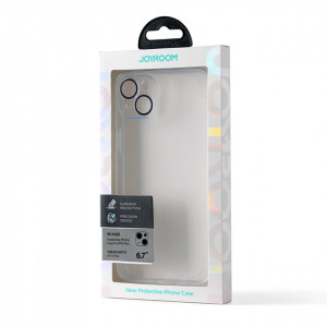 Прозрачен гръб със защита за камерата JOYROOM 14Q - iPhone 14 Plus (JR-14Q3) прозрачен - Img 5