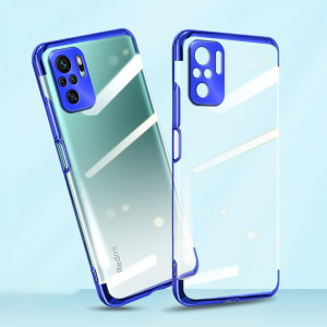 Прозрачен силиконов гръб с цветен кант Clear Color - Xiaomi Redmi Note 10 5G / Poco M3 Pro / M3 Pro 5G черен - Img 9
