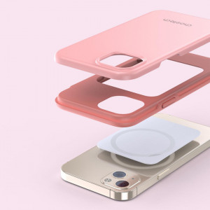 Противоударен гръб CHOETECH MFM Anti-drop MagSafe - iPhone 13 розов - Img 2