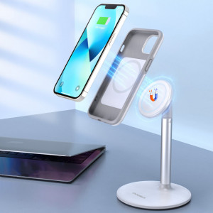 Противоударен гръб CHOETECH MFM Anti-drop MagSafe - iPhone 13 mini бял - Img 4
