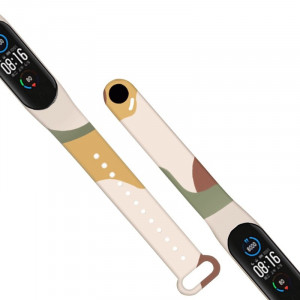 Силиконова каишка Moro - Xiaomi Mi Band 3 / Band 4 (7) камуфлаж - Img 2