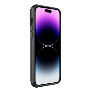 Силиконов гръб с подвижно покритие за камерата NILLKIN CamShield S - iPhone 14 Pro Max черен - Img 6