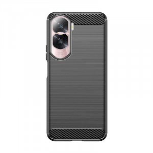 Силиконов гръб Carbon - Honor 90 Lite / X50i черен - Img 1