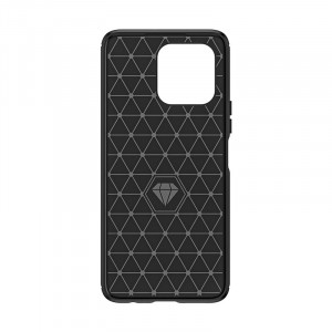 Силиконов гръб Carbon - Honor X6a черен - Img 4