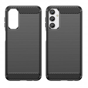 Силиконов гръб Carbon - Samsung Galaxy M34 черен - Img 2
