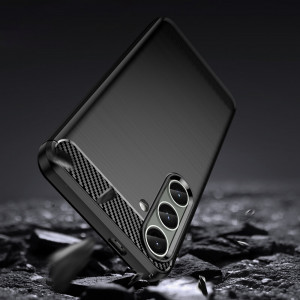 Силиконов гръб Carbon - Samsung Galaxy S24+ черен - Img 9