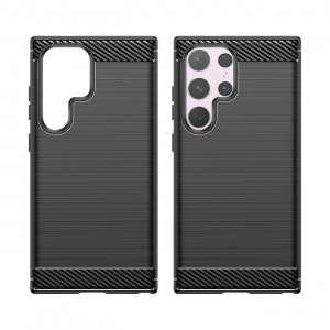 Силиконов гръб Carbon - Samsung Galaxy S24 Ultra черен - Img 7