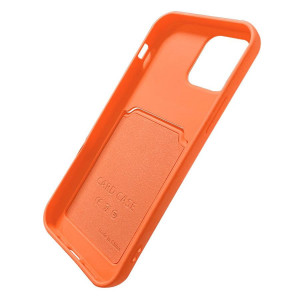 Силиконов гръб Card с портфейл за документи - Xiaomi Redmi Note 10 / 10s червен - Img 7