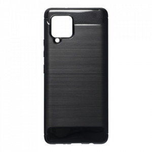 Силиконов гръб FORCELL Carbon - Samsung Galaxy A42 5G черен - Img 2