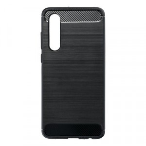 Силиконов гръб FORCELL Carbon - Xiaomi Mi Note 10 / 10 Pro черен - Img 2