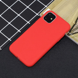 Силиконов гръб Soft Flexible Rubber - iPhone 11 Pro червен - Img 5