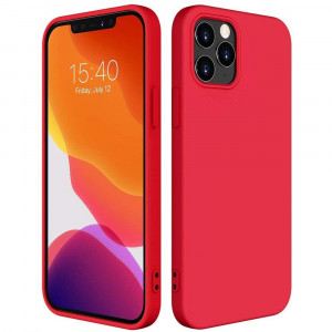 Силиконов гръб Soft Flexible Rubber - iPhone 13 Pro Max червен - Img 1