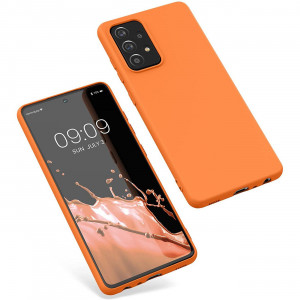 Силиконов гръб Soft Flexible Rubber - Samsung Galaxy A22 черен - Img 5