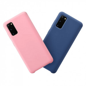 Силиконов гръб Soft Flexible Rubber - Samsung Galaxy S20 / S20 5G розов - Img 4