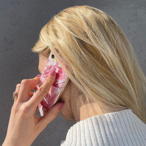 Силиконов гръб WOZINSKY Marble - Samsung Galaxy A02s / M02s розов - Img 6