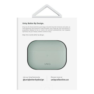 Силиконов калъф за слушалки UNIQ Lino - AirPods Pro 2 мента - Img 6