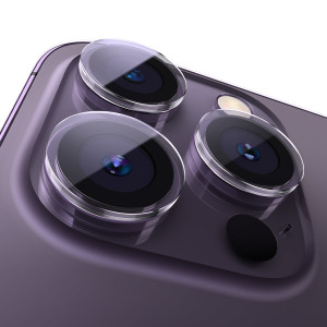 Стъклен протектор за камера Baseus с интрумент за поставяне - iPhone 14 Pro / 14 Pro Max - Img 2