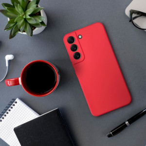 Тънък гел гръб FORCELL Soft - Samsung Galaxy A32 червен - Img 13