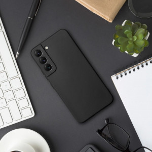 Тънък гел гръб FORCELL Soft - Samsung Galaxy S22 Ultra черен - Img 9
