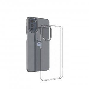 Тънък силиконов гръб 0.5mm - Moto e32 / e32s / g22 прозрачен - Img 7