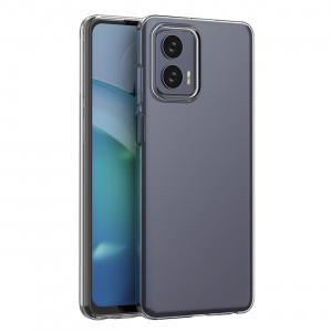 Тънък силиконов гръб 0.5mm - Moto g73 thin cover прозрачен - Img 1