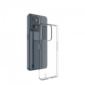 Тънък силиконов гръб 0.5mm - Realme C31 прозрачен - Img 7